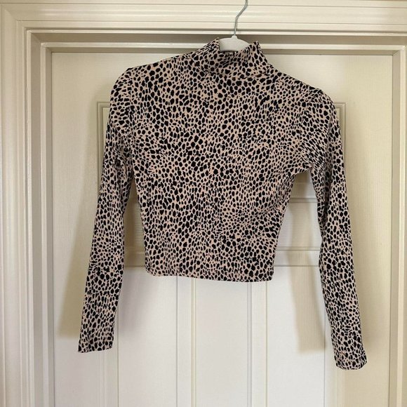 Brandy Melville Cheetah Print 2 Pc Set 3499 - Picture 4 of 5